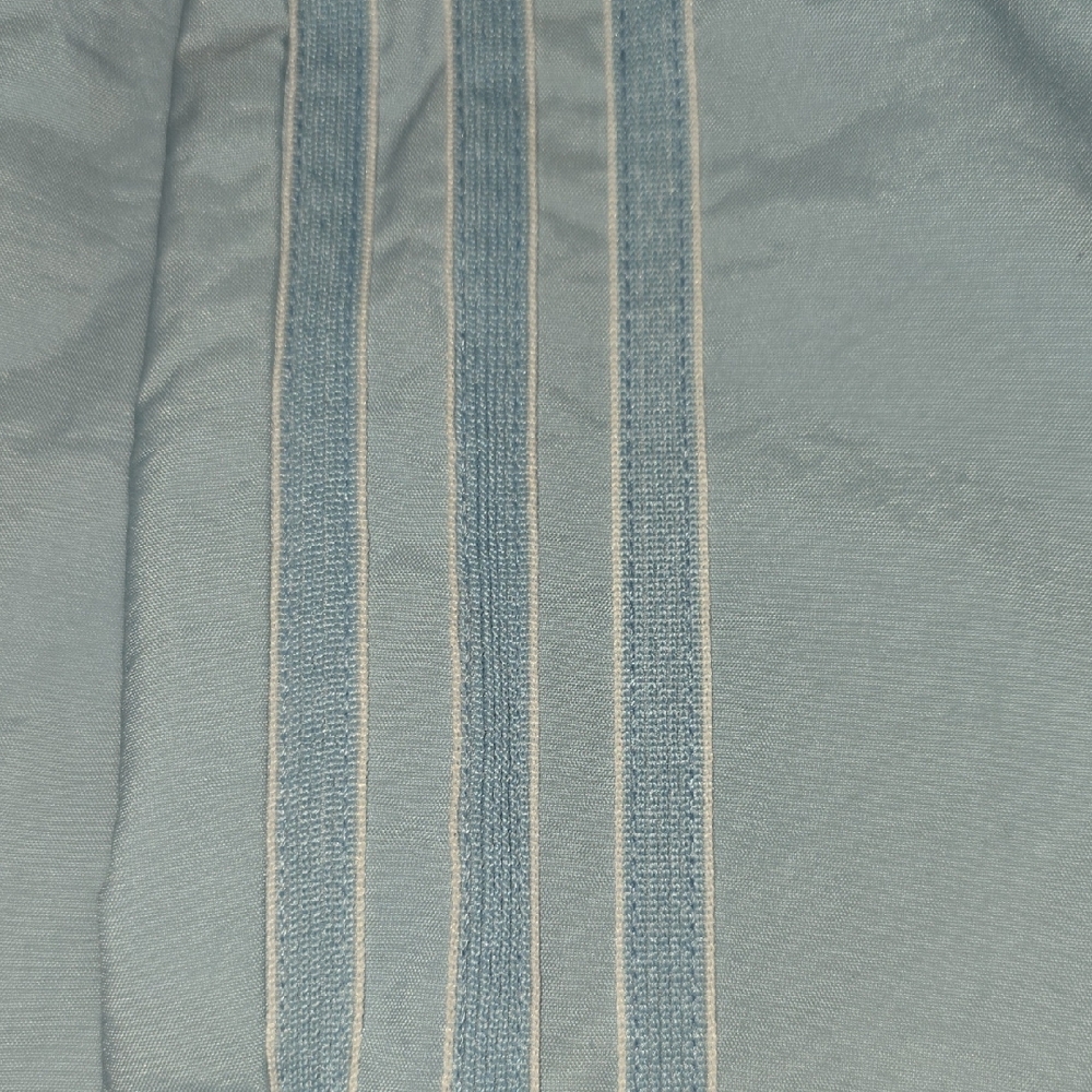 NWT Vintage Adidas Light Blue Track Joggers with Three-Stripes - Picture 7 of 9